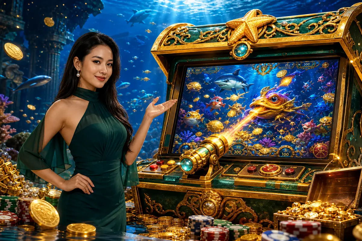 baj66 ক্যাপ্টেন ফিশার মাছ ধরার গেম